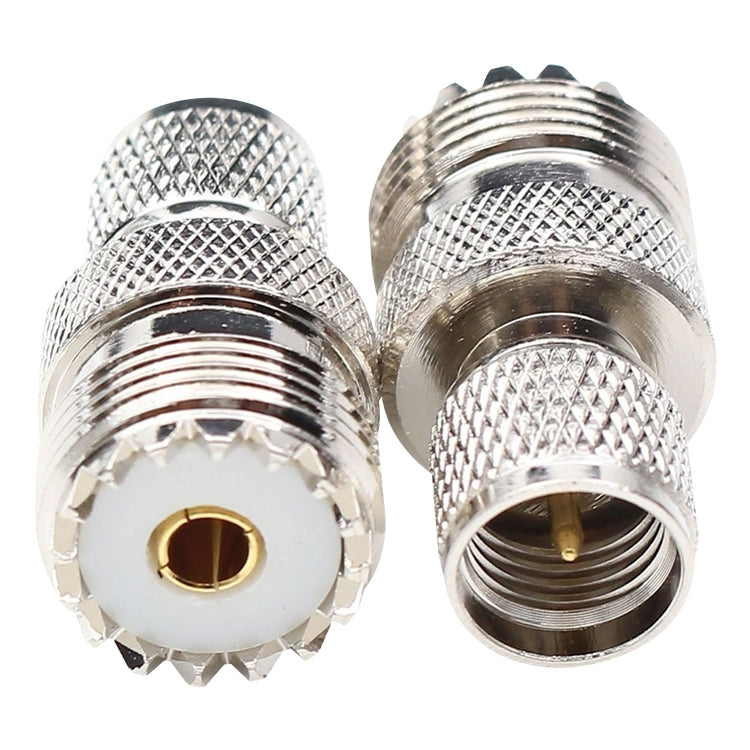 UHF Female to Mini UHF Male Connector, UHF Female to UHF Male UHF Female to Mini UHF Male Connector, UHF Female to UHF Male